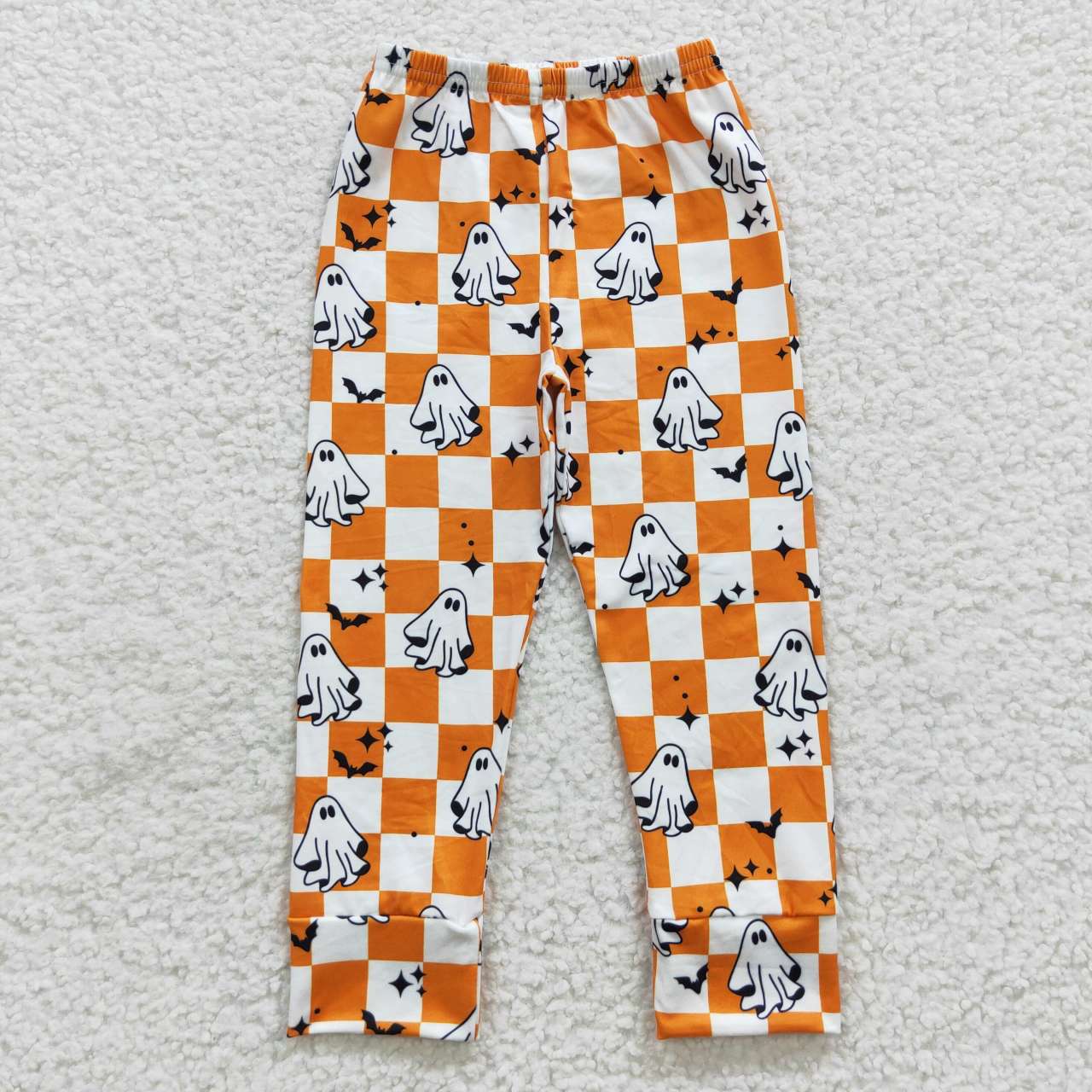 P0167 Halloween Yellow Girls Legging Long Pants