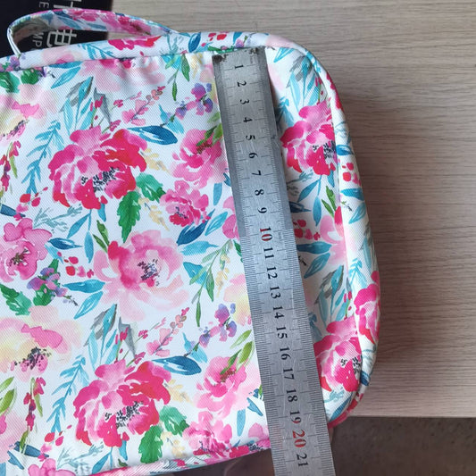 BA0102 Floral Print Lunchboxes Food Bag Bagpack RTS Free Shipping Over $100