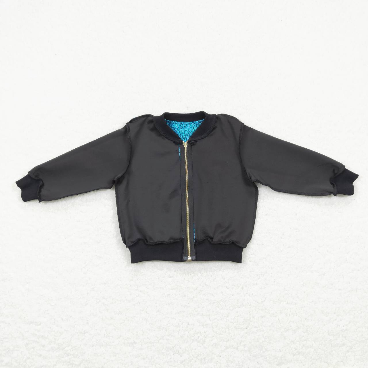 BT0292 Pink Blue Sequin Boys Long Sleeve Top Coat