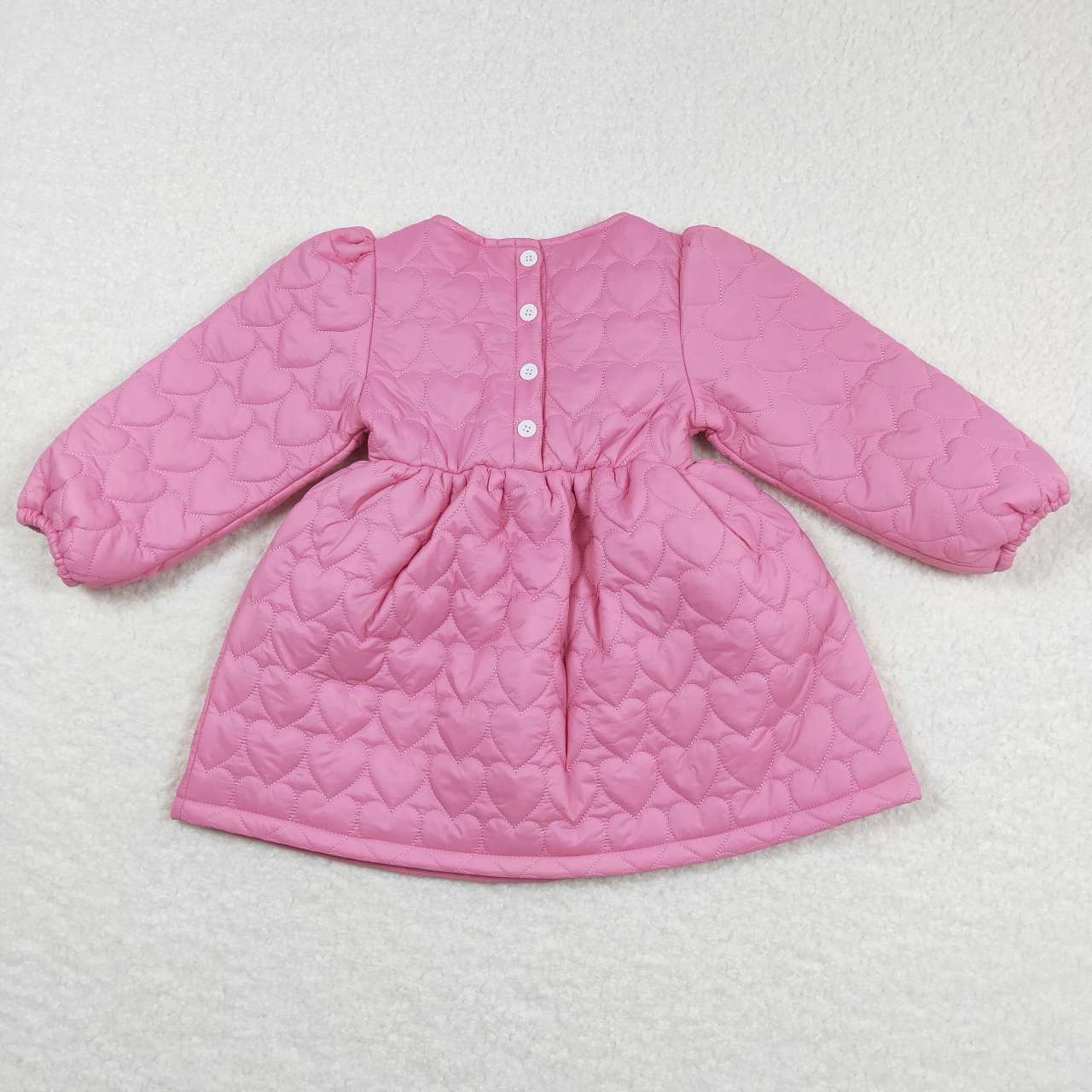 GLD0269 Pink Winber Girls Long Sleeve Dresses
