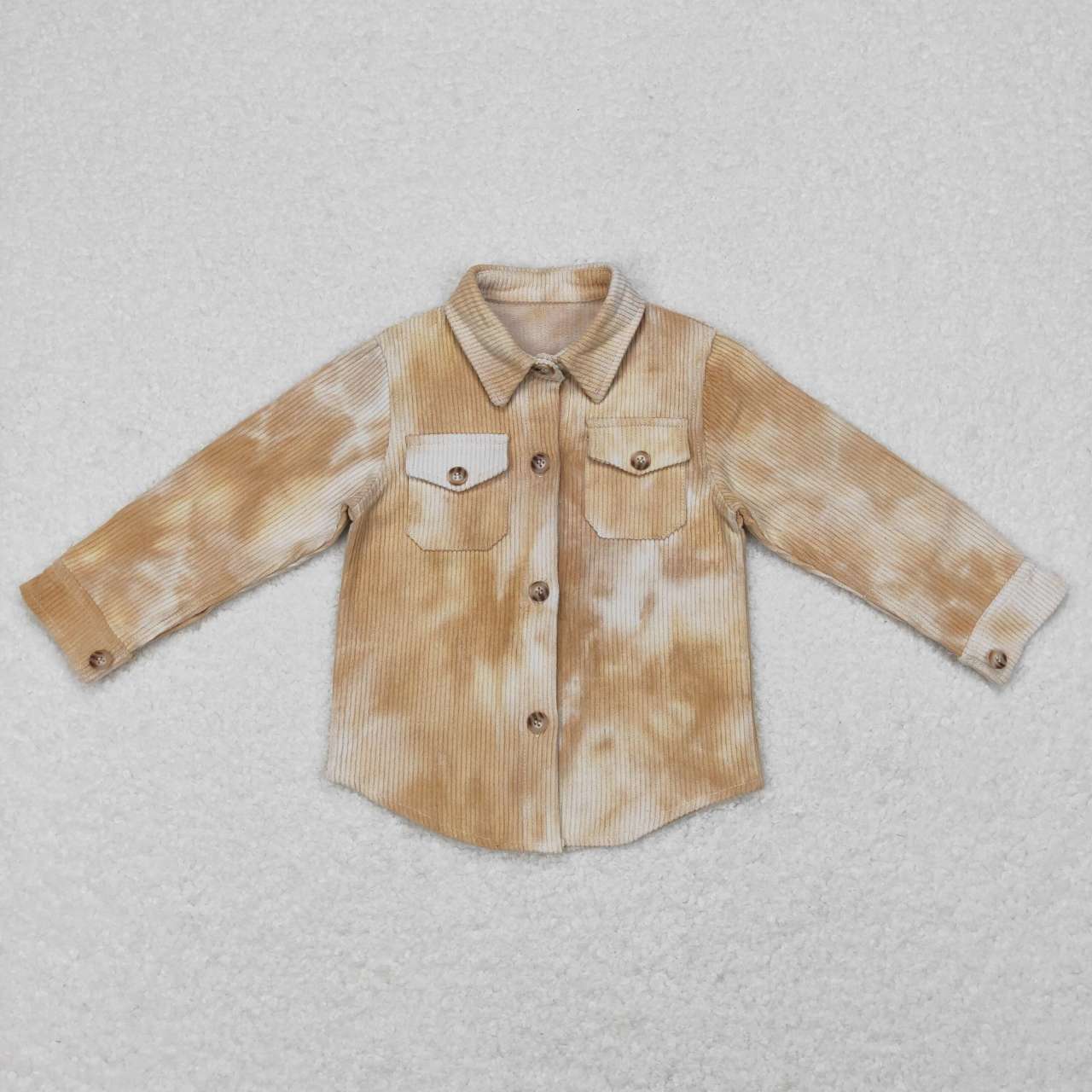 BT0262 Yellow Jacket Boys Long Sleeve Top Collar Polo Pullover T-Shirts