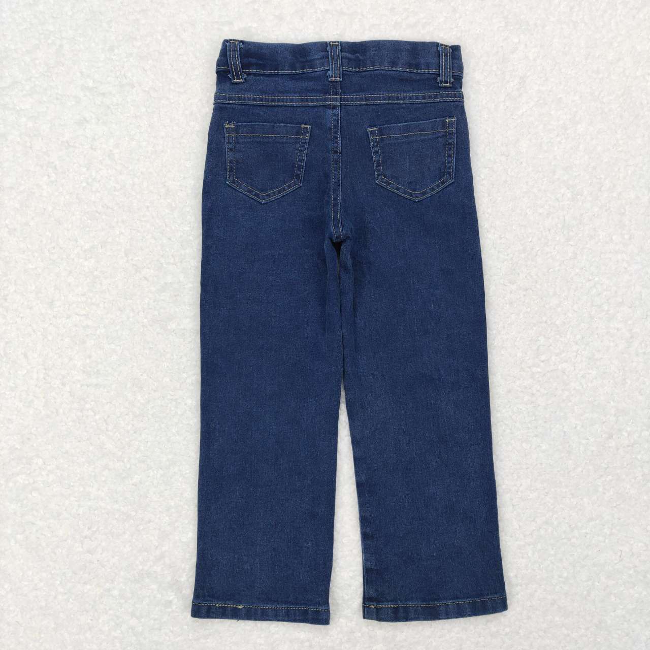 P0207 christmas green cartoon Girls Denim Jeans