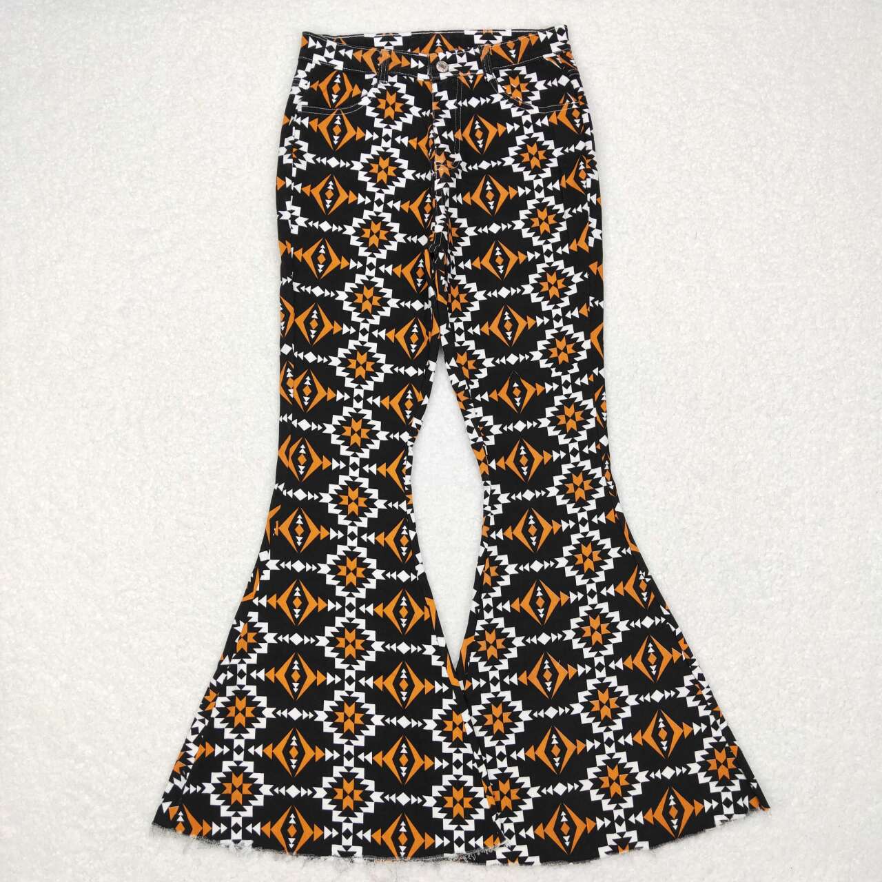 P0298 Adult Western Girls Bell Pants Denim Jeans