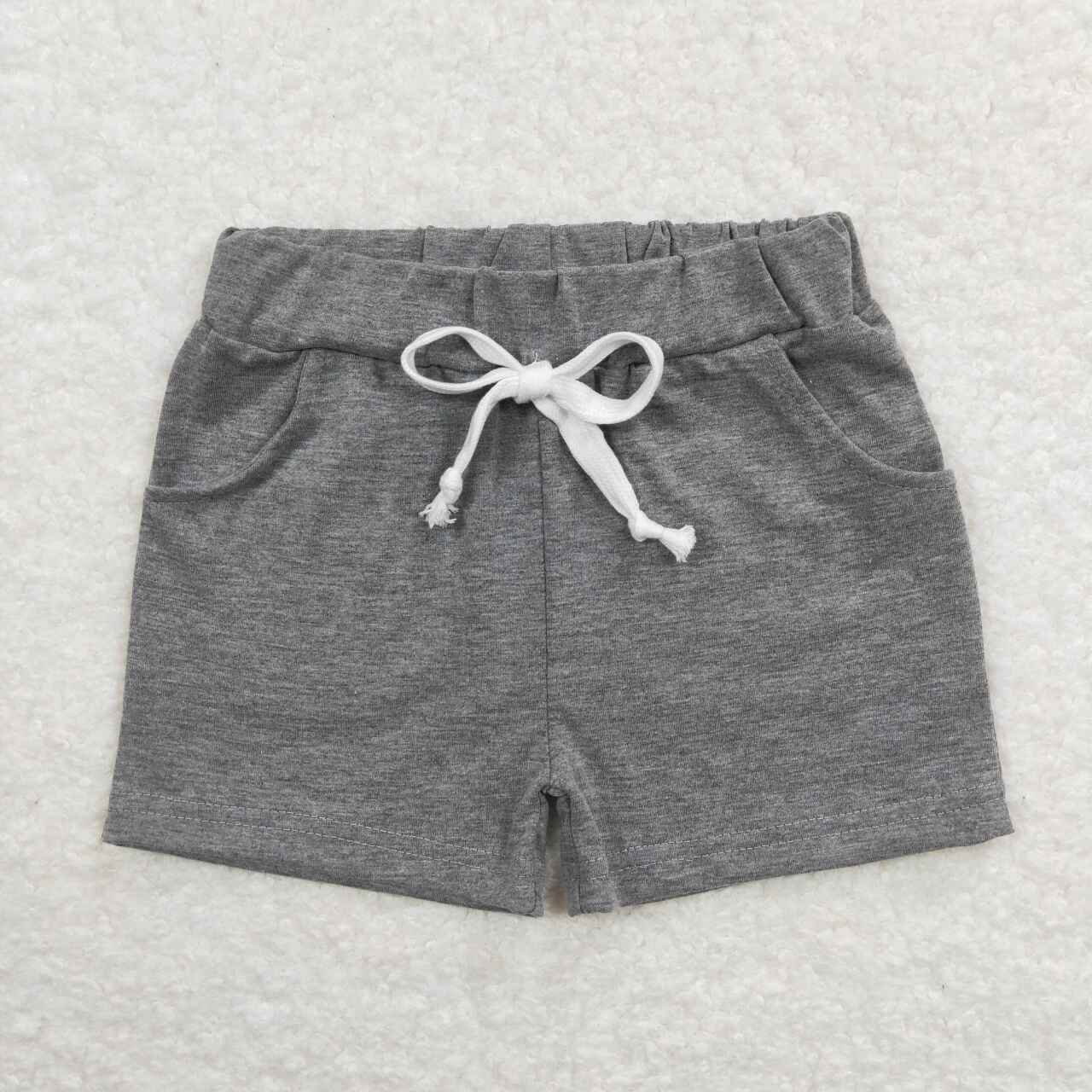 SS0133 Grey Boys Shorts Pants