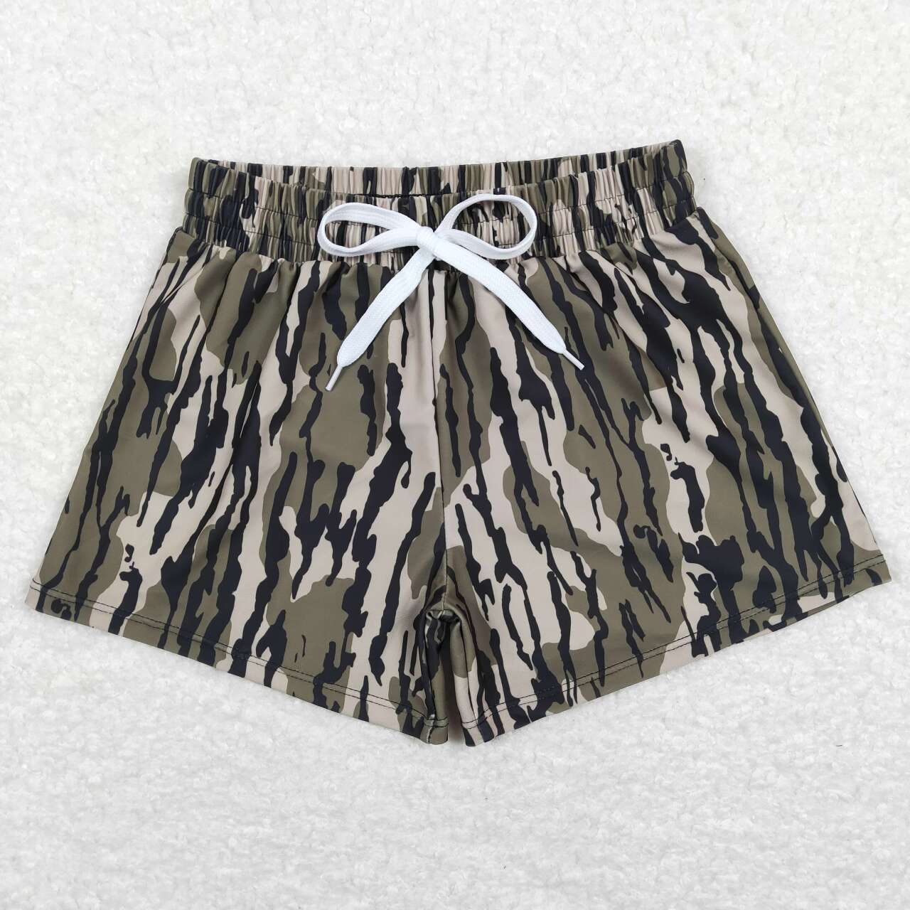 S0194 Green Camo Boys Bathing Suits Swimsuits Swimming Trunks RTS Free Shipping Over 2 KG