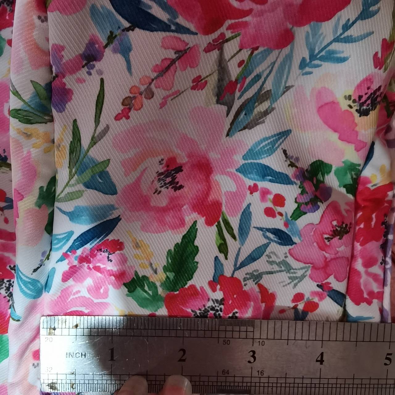 BA0099 Blue Pink Print Little Bag Bagpack