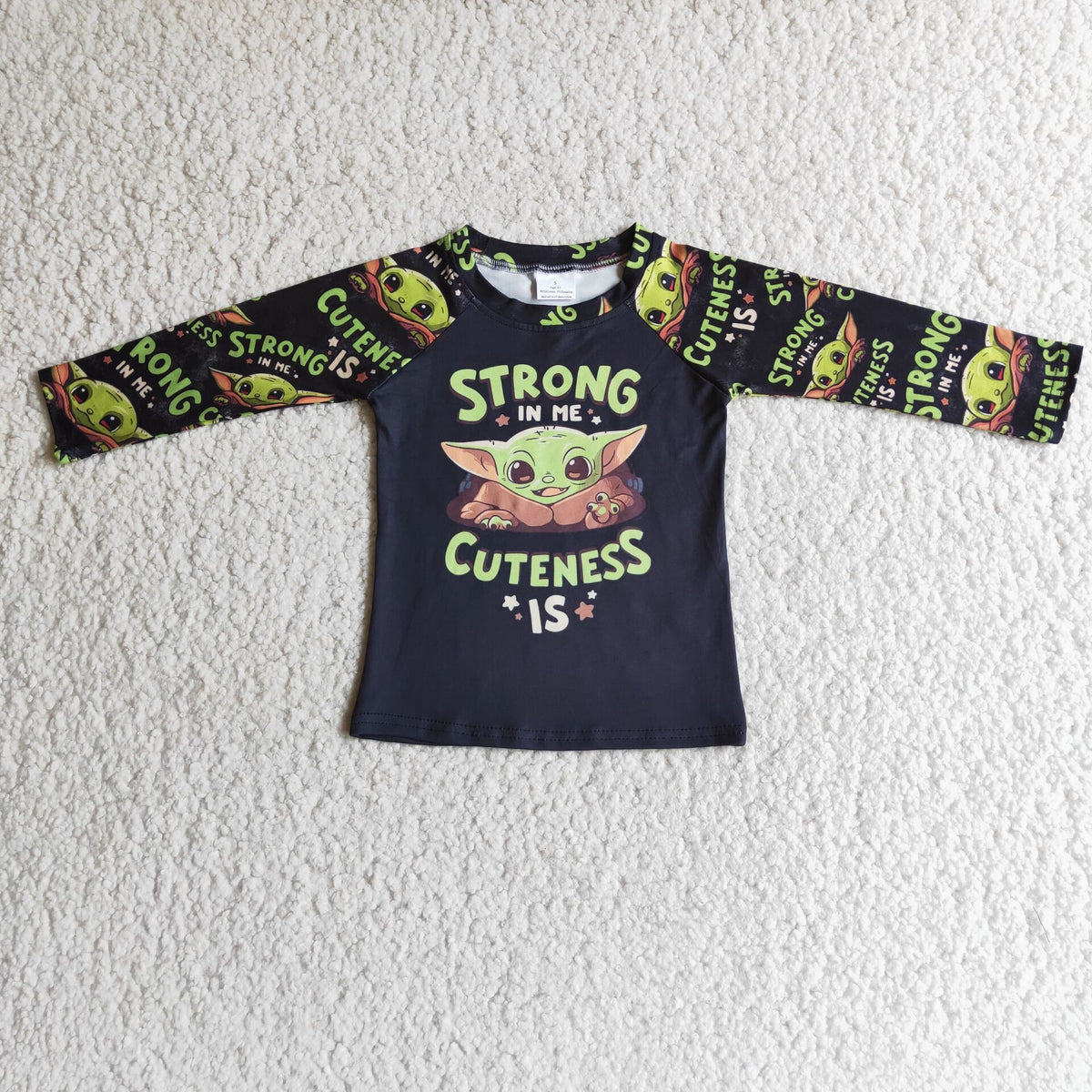 Promotion RTS 6 A18-3 Cuteness Cartoon Animals Boys Long Sleeve Shirts Top
