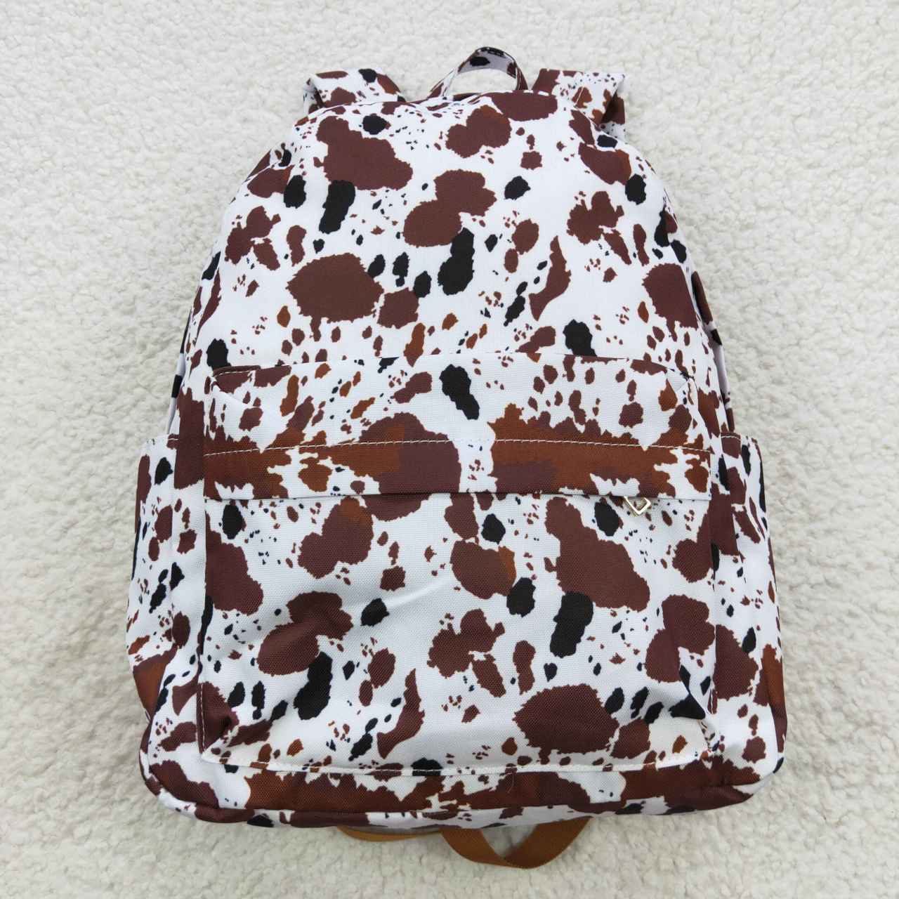 BA0073 Brown Cow Print Little Bag Bagpack