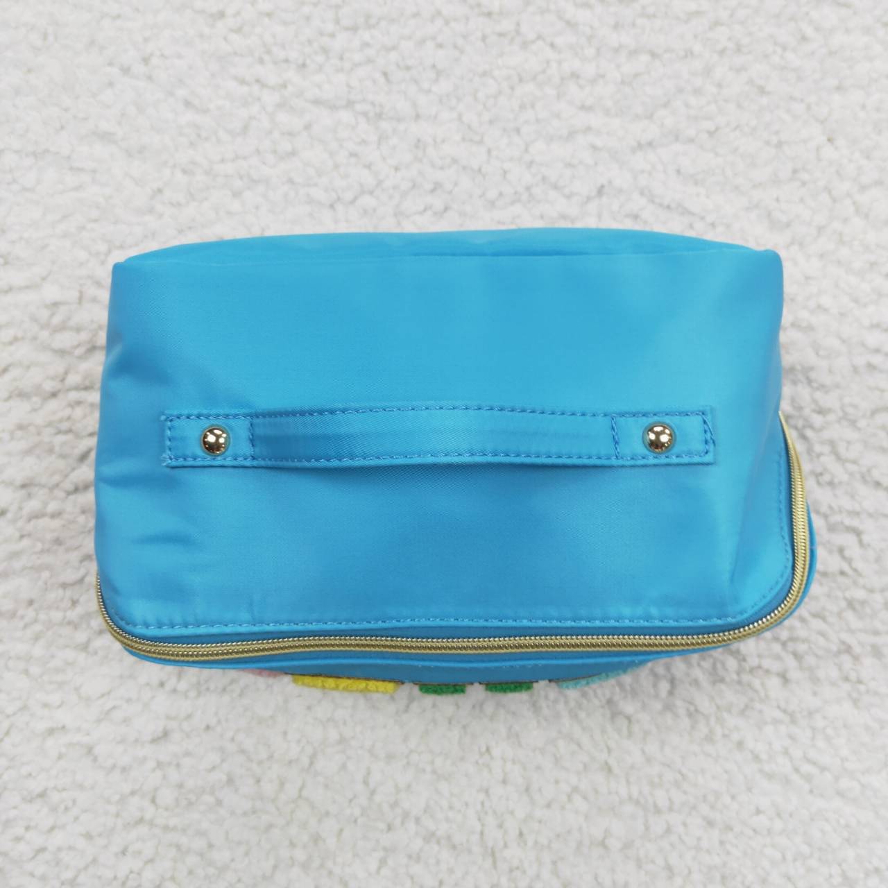 BA0093 Blue Stuff Cow Print Lunchboxes Food Bag Bagpack