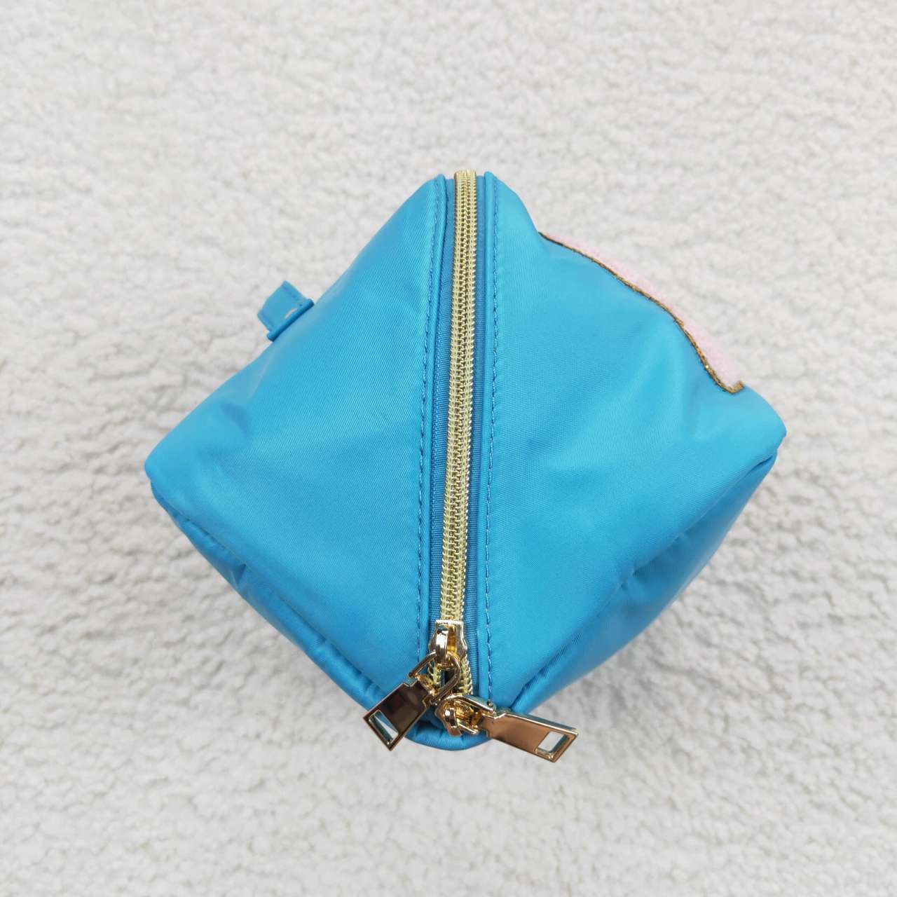 BA0093 Blue Stuff Cow Print Lunchboxes Food Bag Bagpack