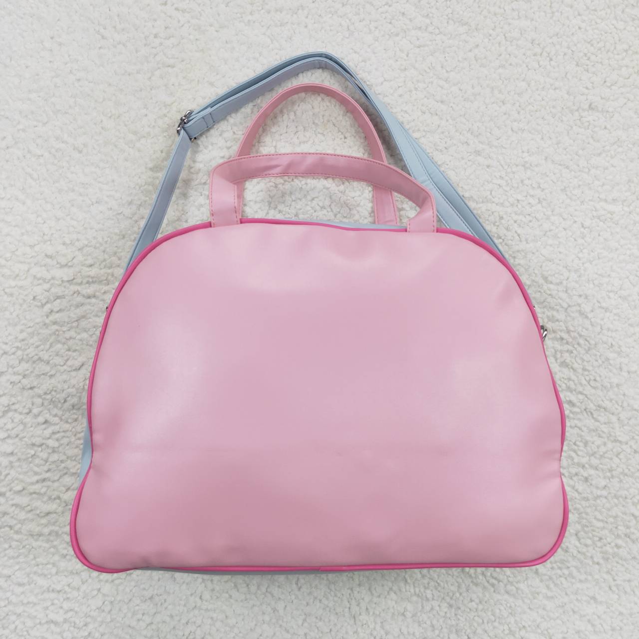 BA0105 Pink Happy Camper Print Bag Bagpack