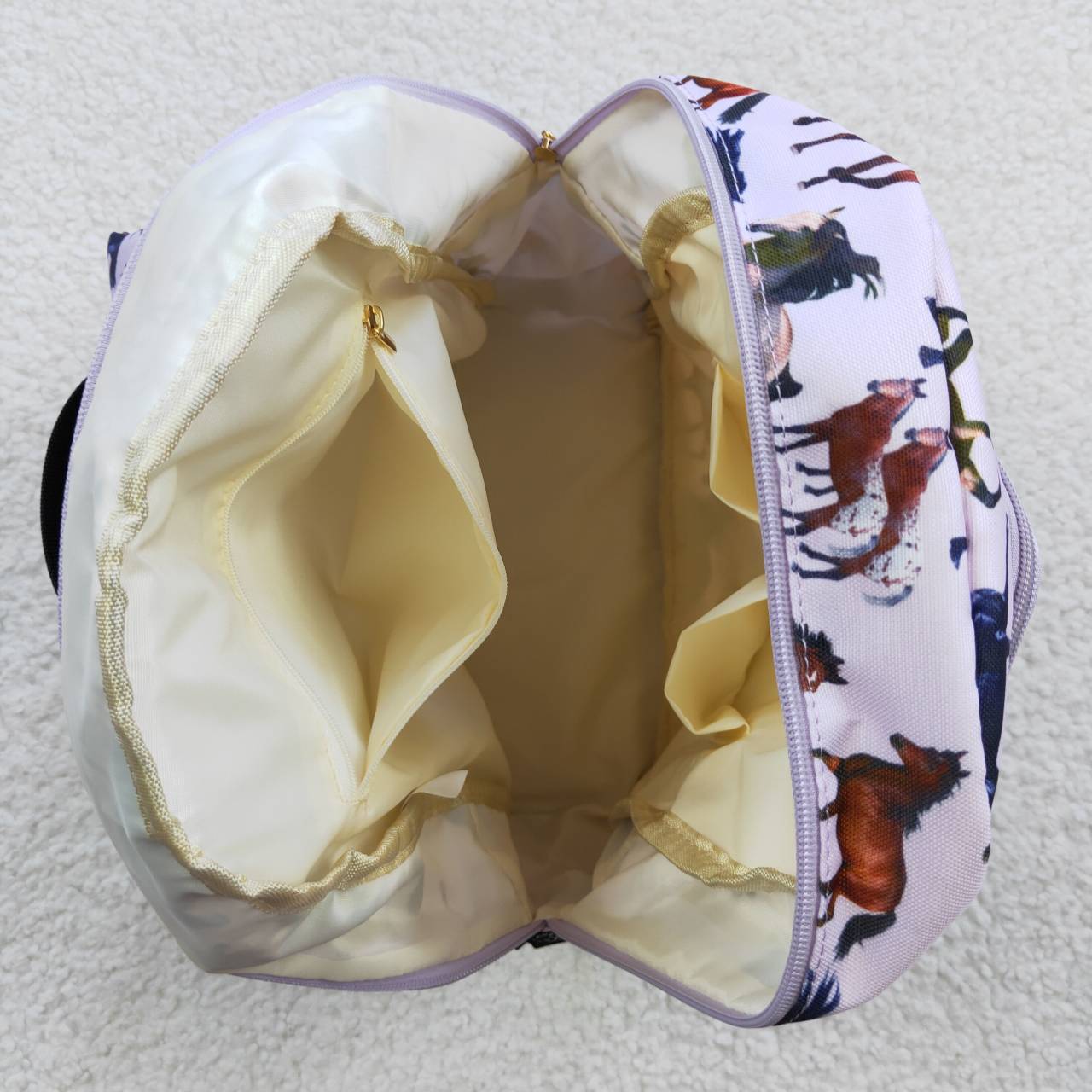 BA0124 Horse Cartoon Print Little Bag Bagpack