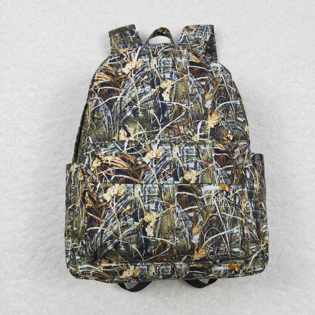 BA0139 Camo leaves Green Print Little Bag Bagpack