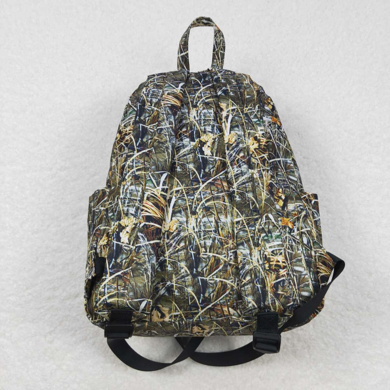 BA0139 Camo leaves Green Print Little Bag Bagpack