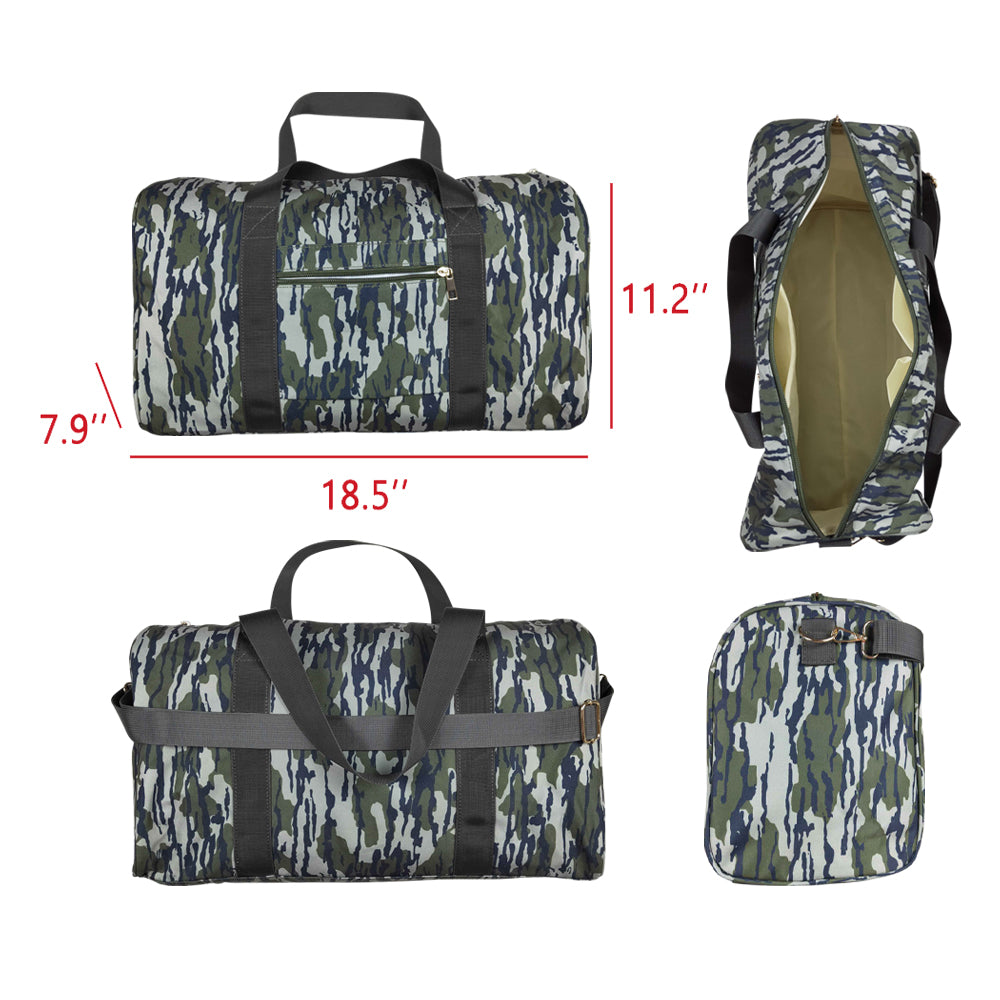 BA0159 Army Green Camo Handbag 7.9*18.5*11.2 inches 202505 RTS Local Warehouse