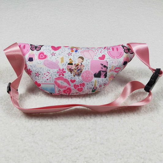 BA0165  Taylor Swift Pink Waist Bag 13*5.7*3 inches RTS 202508