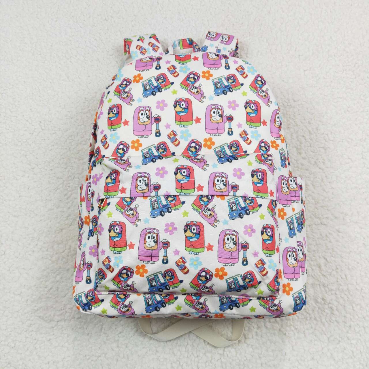 BA0186 Pink Cartoon Backpack western boutique school bags for girls RTS 202412