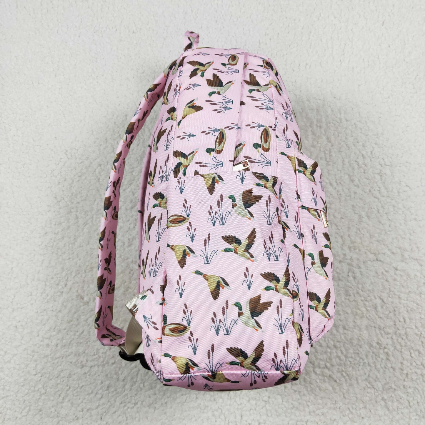 BA0202 Duck Pink Backpack High Quality School Bags SHIPPED from US RTS Free Shipping Over 2KG