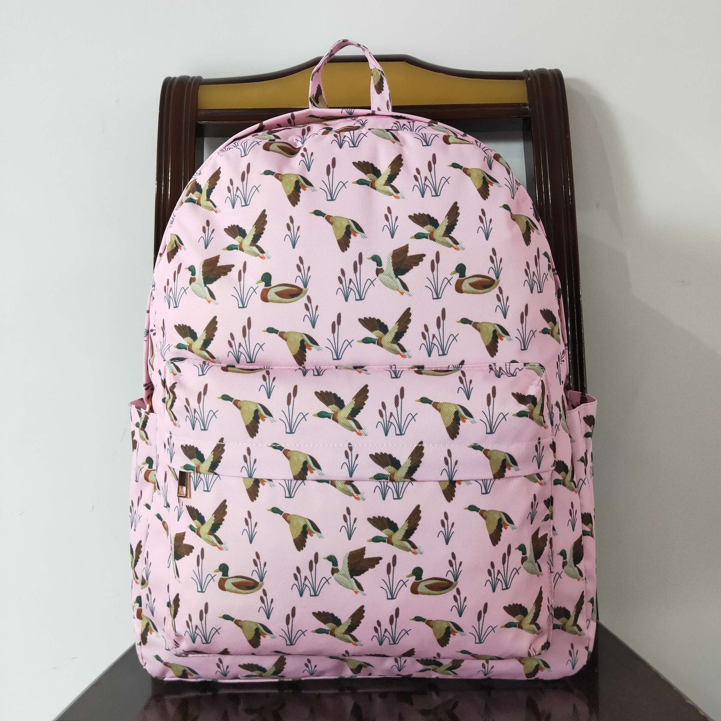 BA0202 Duck Pink Backpack High Quality School Bags SHIPPED from US RTS Free Shipping Over 2KG