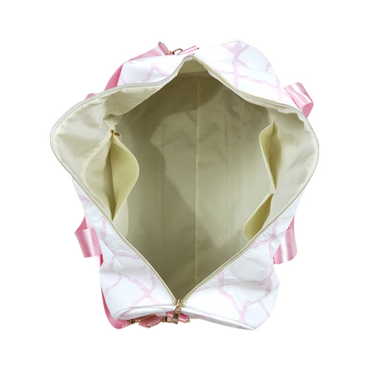 BA0226 Pink White Bow handbag western boutique PU leather bag 7.9*18.5*11.2 inches RTS Ship from Free Shipping Over $100