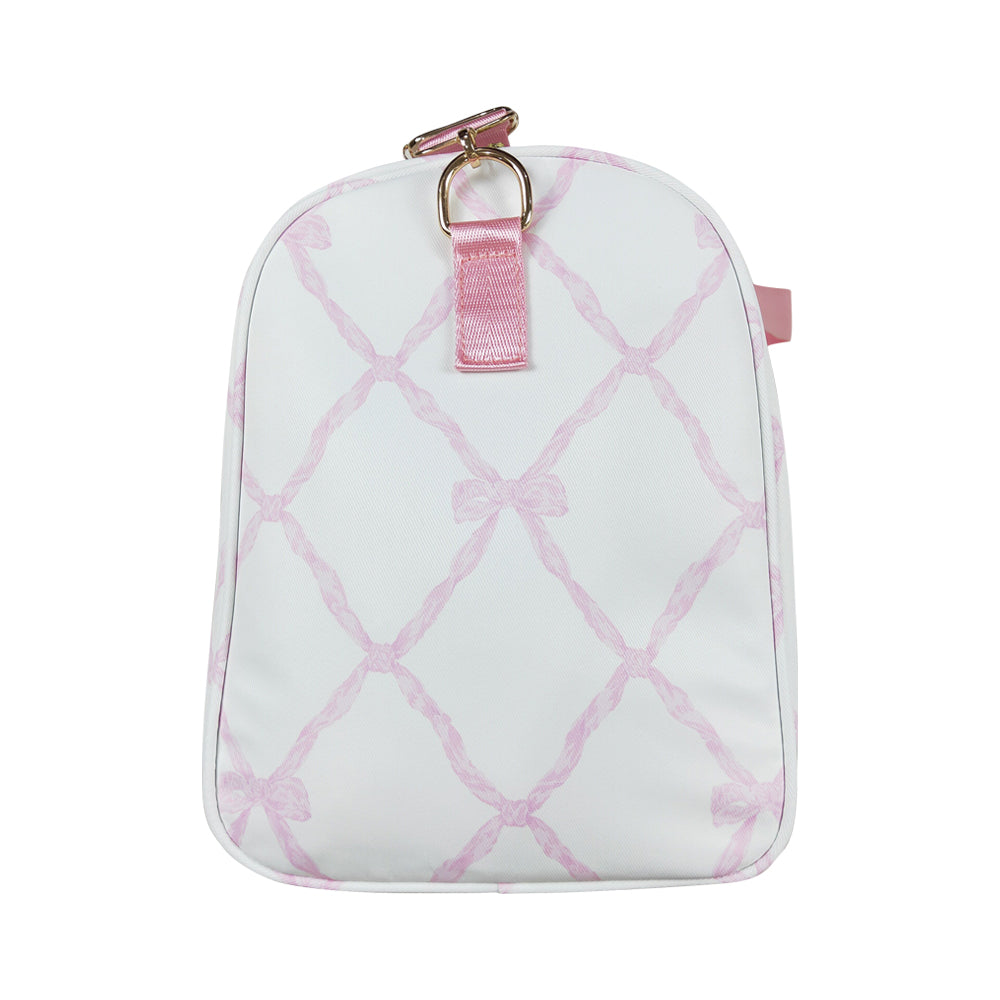 BA0226 Pink White Bow handbag western boutique PU leather bag 7.9*18.5*11.2 inches RTS Ship from Free Shipping Over 2KG