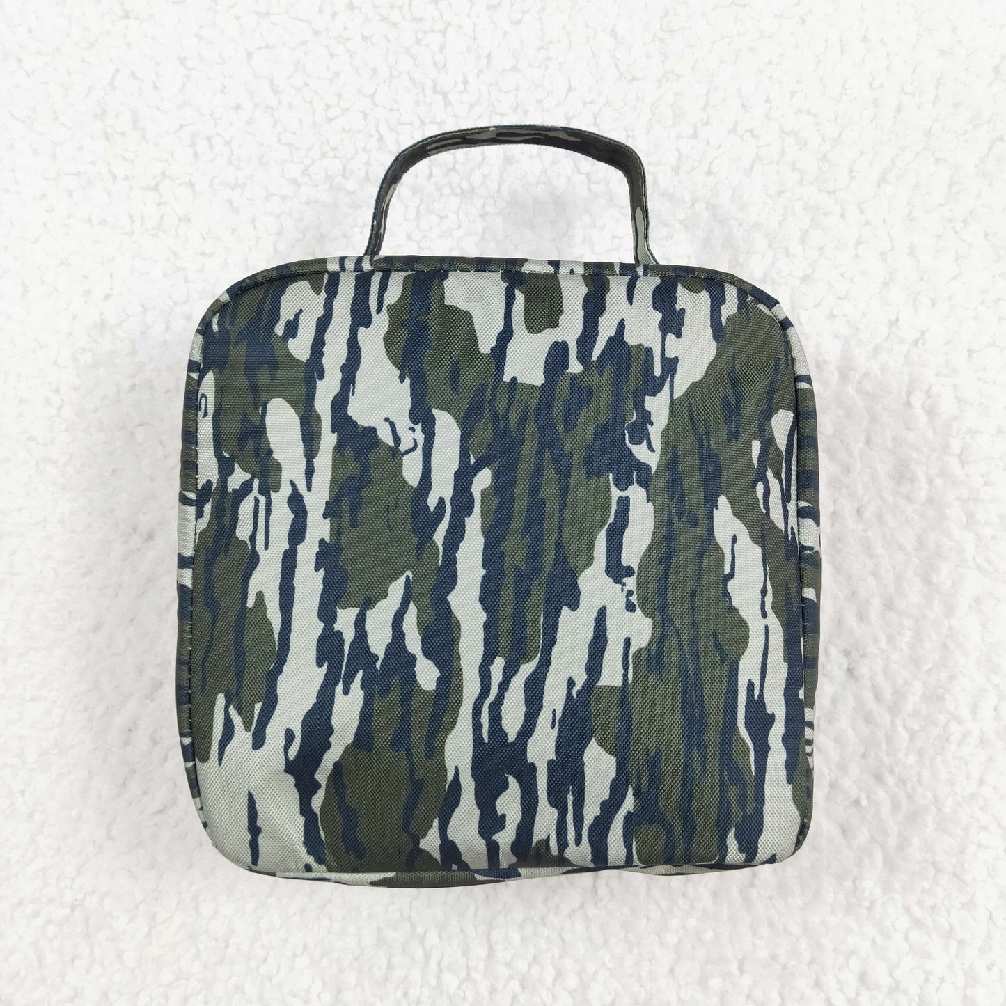 BA0228 Army Green Camo Lunch Bag 3.5*8.5*8.5 inches RTS Ship From US Local Warehouse