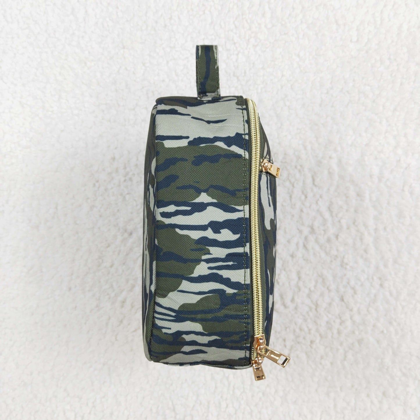 BA0228 Army Green Camo Lunch Bag 3.5*8.5*8.5 inches RTS Ship From US Local Warehouse