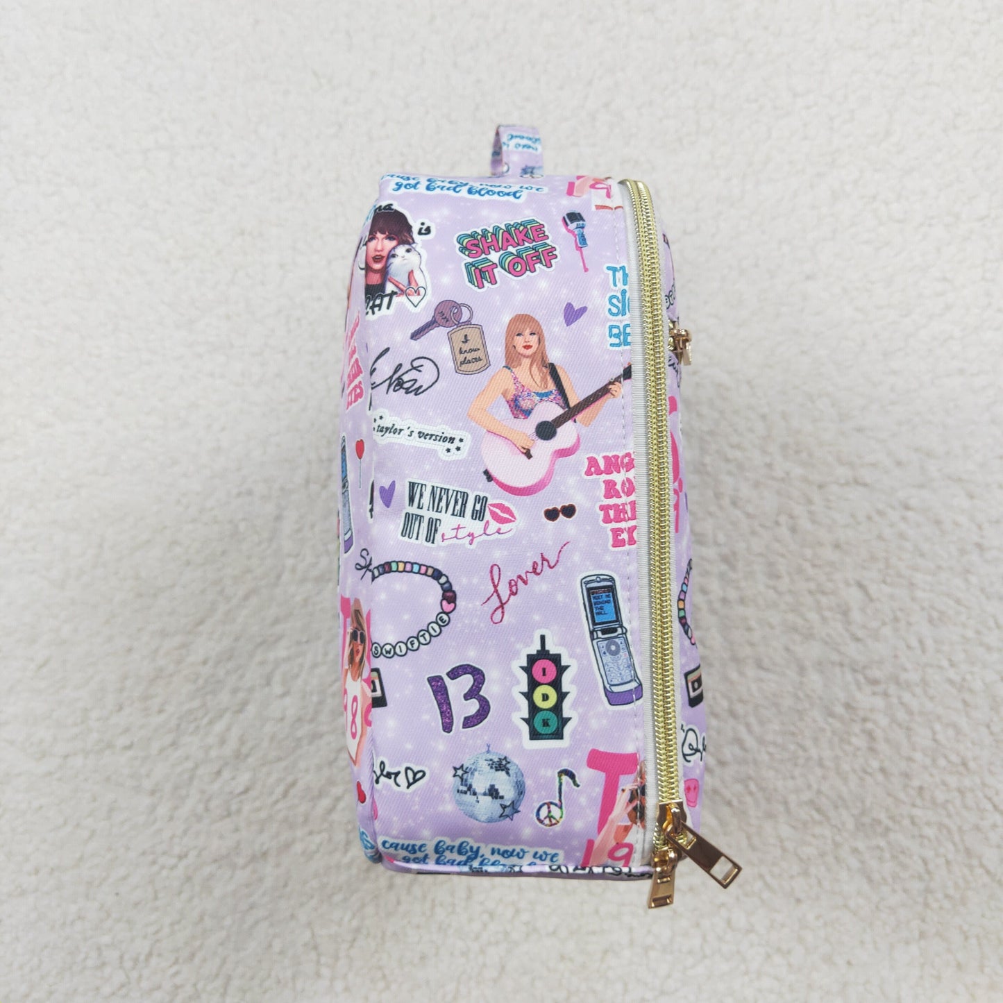 BA0229 NO MOQ taylor Purple lunch bag lunch box bag