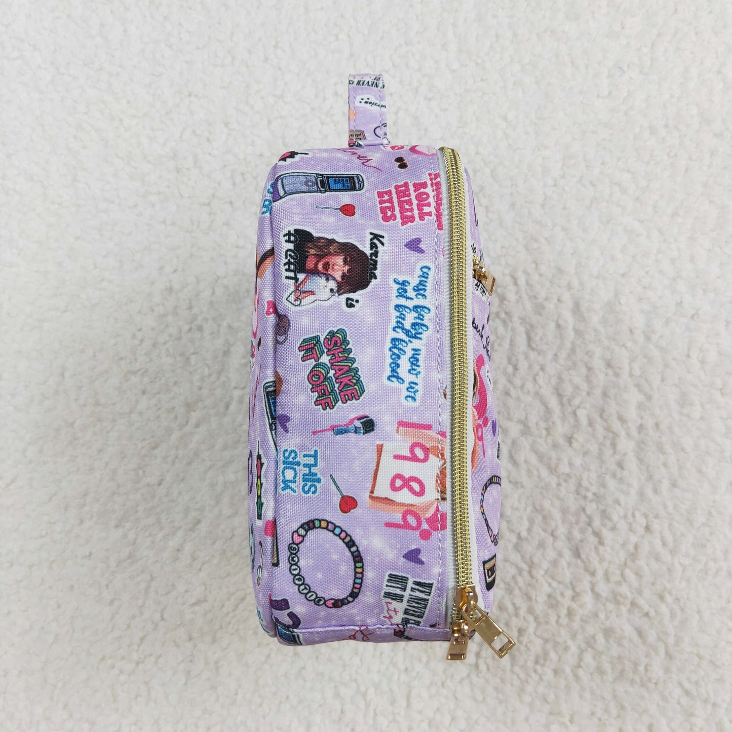BA0229 Taylor Purple Pink Lunch Bag 3.5*8.5*8.5 inches 202505 RTS Local Warehouse