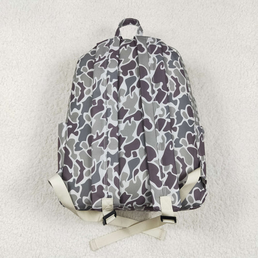 BA0268 high quality dog camo grey backpack RTS Ship from US Local Warehouse