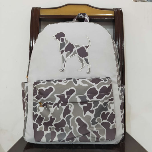 BA0268 Camouflage dog plaid backpack high quality wholesale 202504 RTS