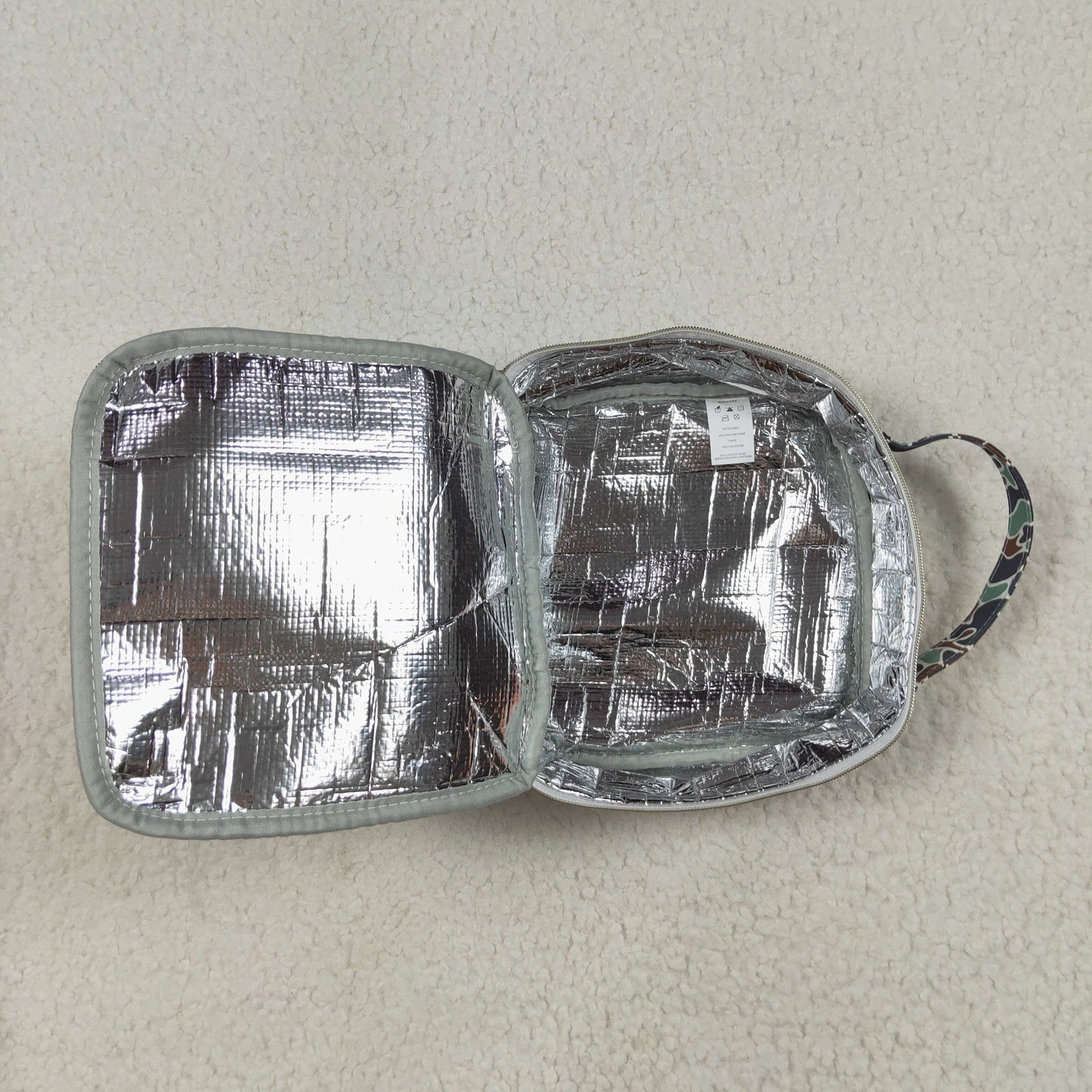 BA0270 Camouflage duck green meal bag lunch box bag RTS Free Shipping Over 2 KG