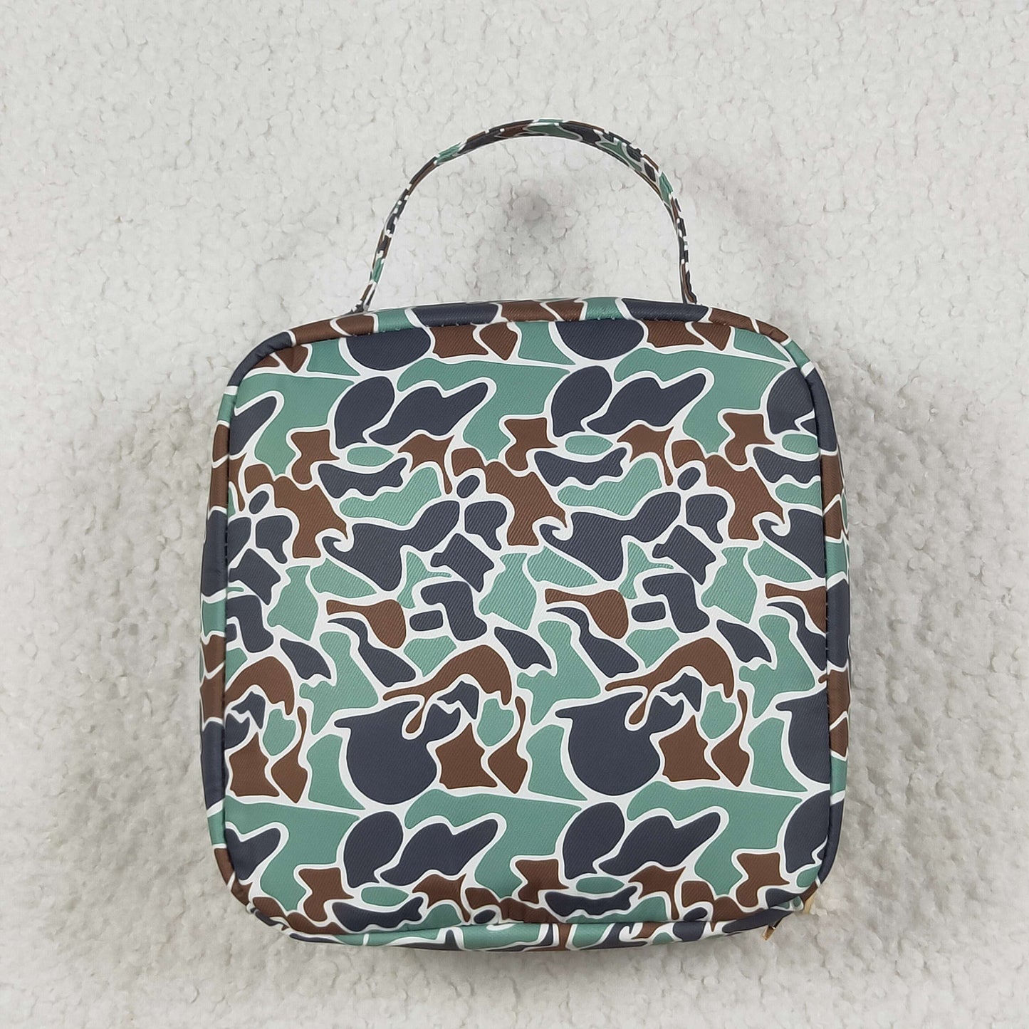 BA0270 Camouflage duck green meal bag lunch box bag RTS Free Shipping Over 2 KG