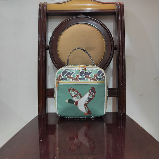 BA0270 Camouflage duck green meal bag lunch box bag RTS Free Shipping Over $100