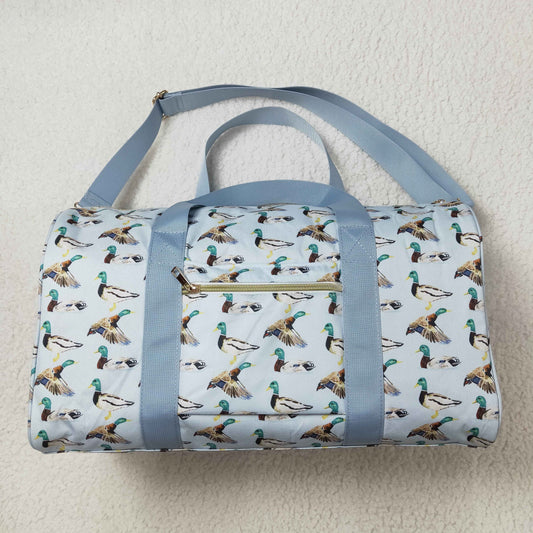 BA0275 Duck Hunting Handbag Blue Luggage Bag 7.87*18.5*10.63 inches