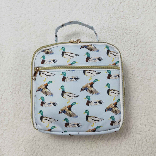 BA0276 Duck Hunting bag Blue Lunch boxes Food Bag 3.5*8.5*8.5 inches