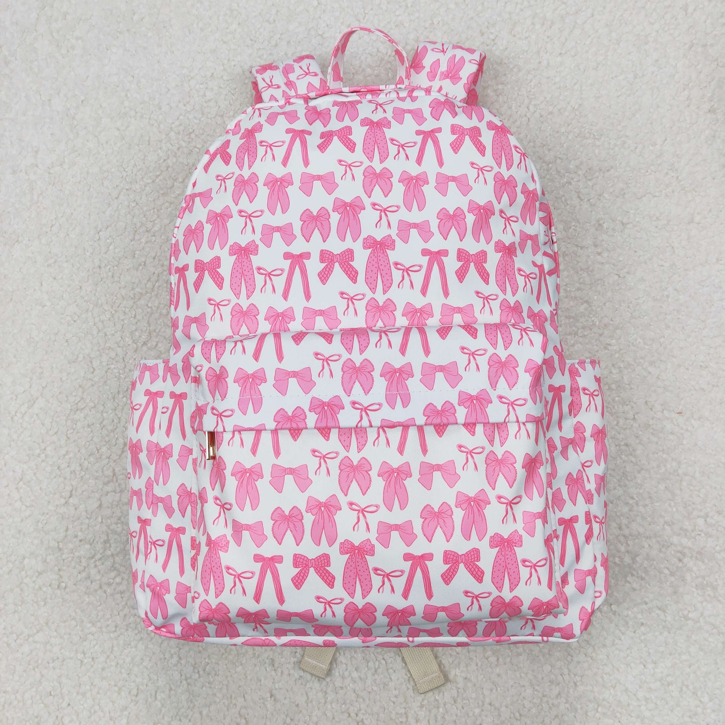 BA0285 Pink Bows Backpack western boutique PU leather 5*13.5*17 inches bag RTS Ship from US Free Shipping Over 2KG