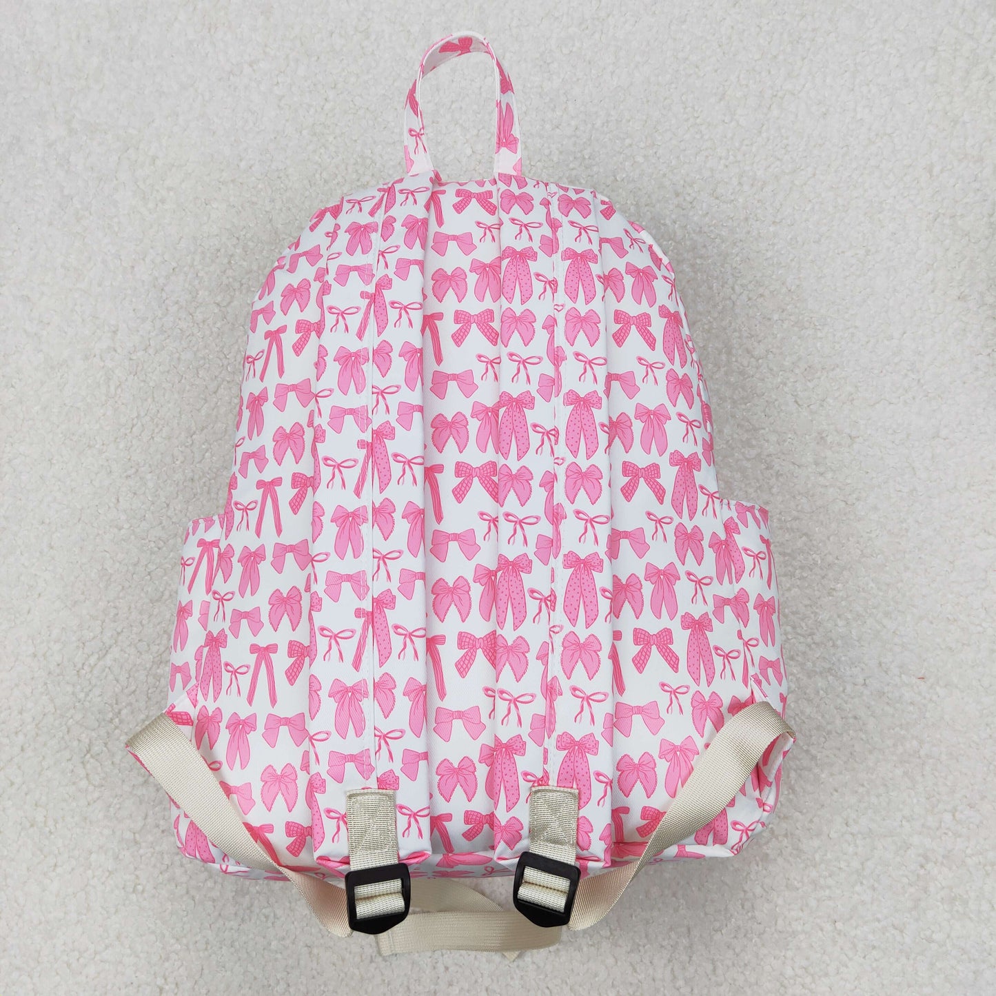 BA0285 Pink Bows Backpack western boutique PU leather 5*13.5*17 inches bag RTS Ship from US Free Shipping Over 2KG