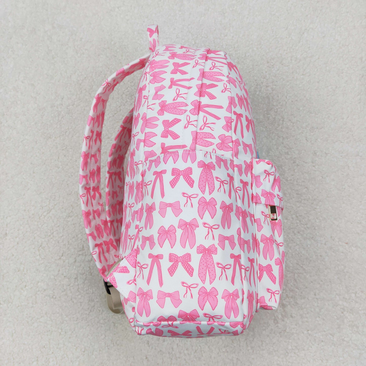 BA0285 Pink Bows Backpack western boutique PU leather 5*13.5*17 inches bag RTS Ship from US Free Shipping Over 2KG