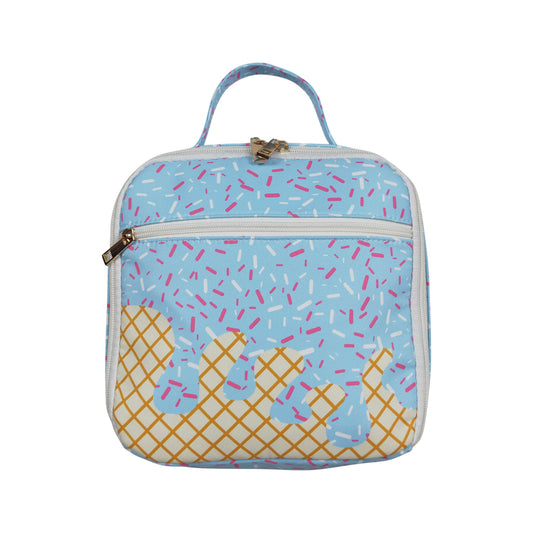 BA0296 Blue Fireworks Boutique Lunch Bag handbag 5*8.5*8.5 inches 202504 RTS 202507