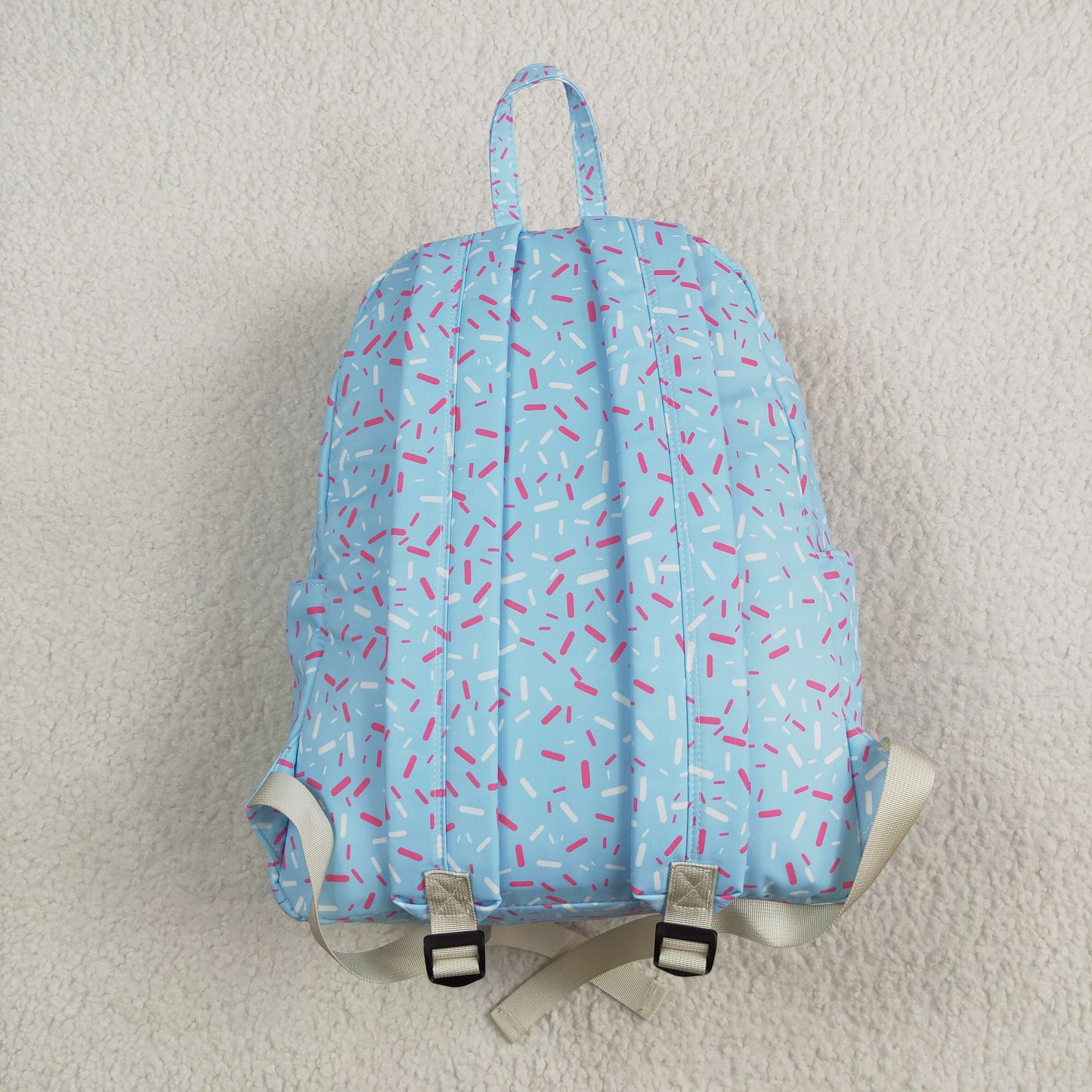 BA0297 Blue Fireworks Beige Plaid Backpack western boutique school bags 5*13.5*17 inches RTS Free Shipping Over 2 KG
