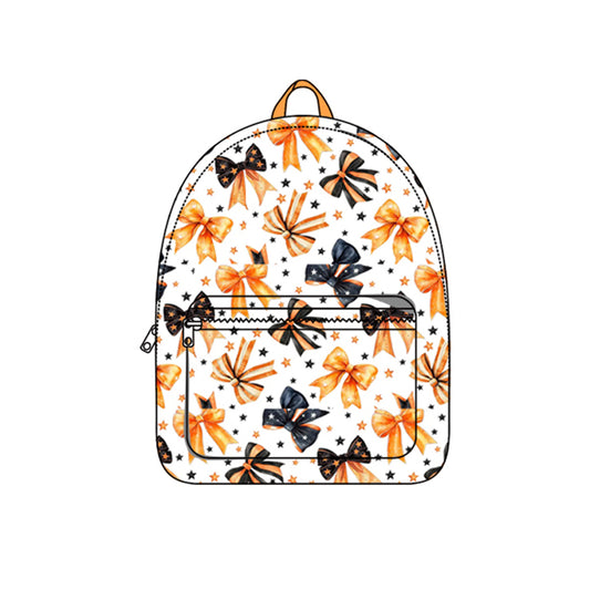 Preorder BA0317 Halloween Bow Star  Backpack  202505