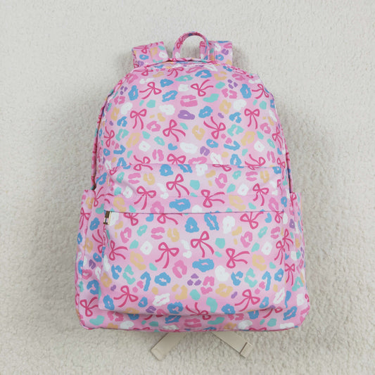 BA0319 Colored Bows Pink Backpack 202508 RTS