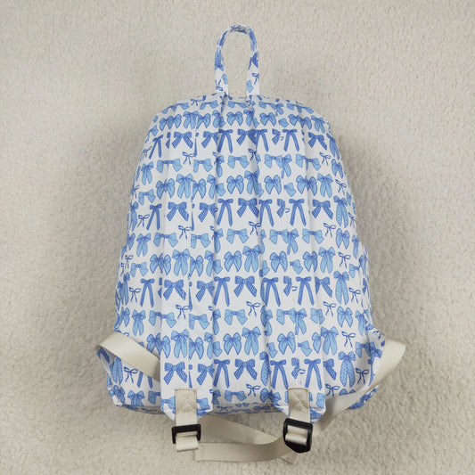BA0322 White Blue Bows Backpack 202507 RTS