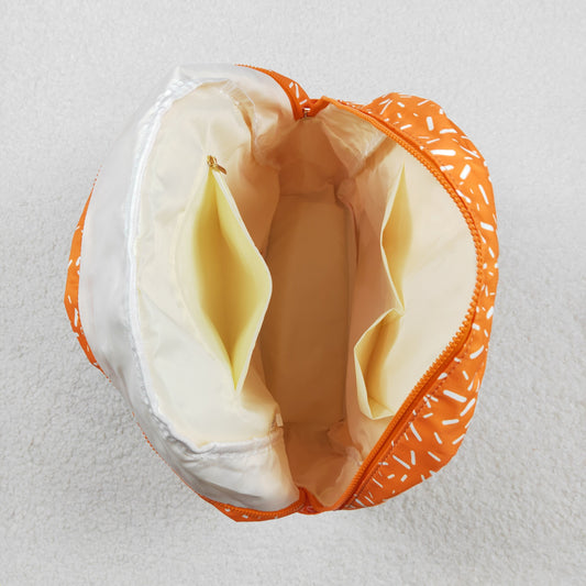 BA0339 Waffle Ice Cream Orange Backpack 202511 RTS