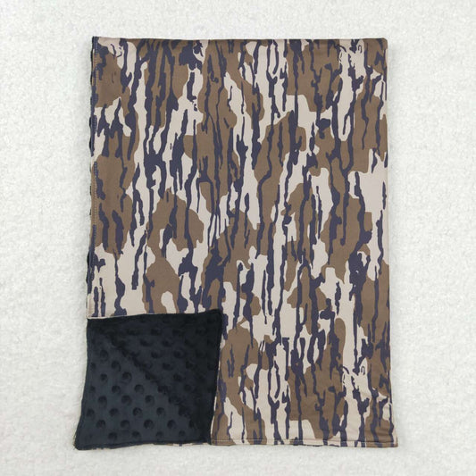 BL0147 Army green camouflage baby blanket RTS Free Shipping Over $100