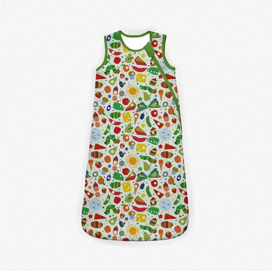 Preorder BL0197 green cute pattern sleeping bag 202502