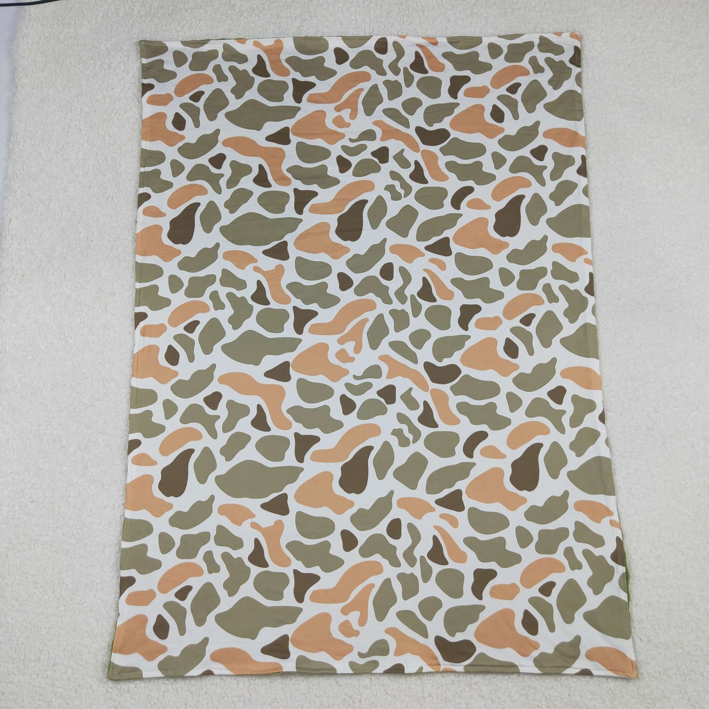 BL0223 Yellow Green Camouflage Baby Blankets 29-43 inches 202509 RTS