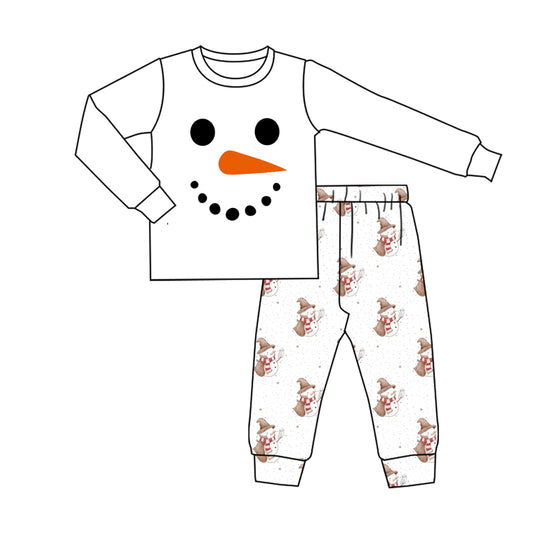 MOQ 8 Preorder BLP1278 Adult Male Christmas Long Sleeve Pants Pajamas Sets 202509