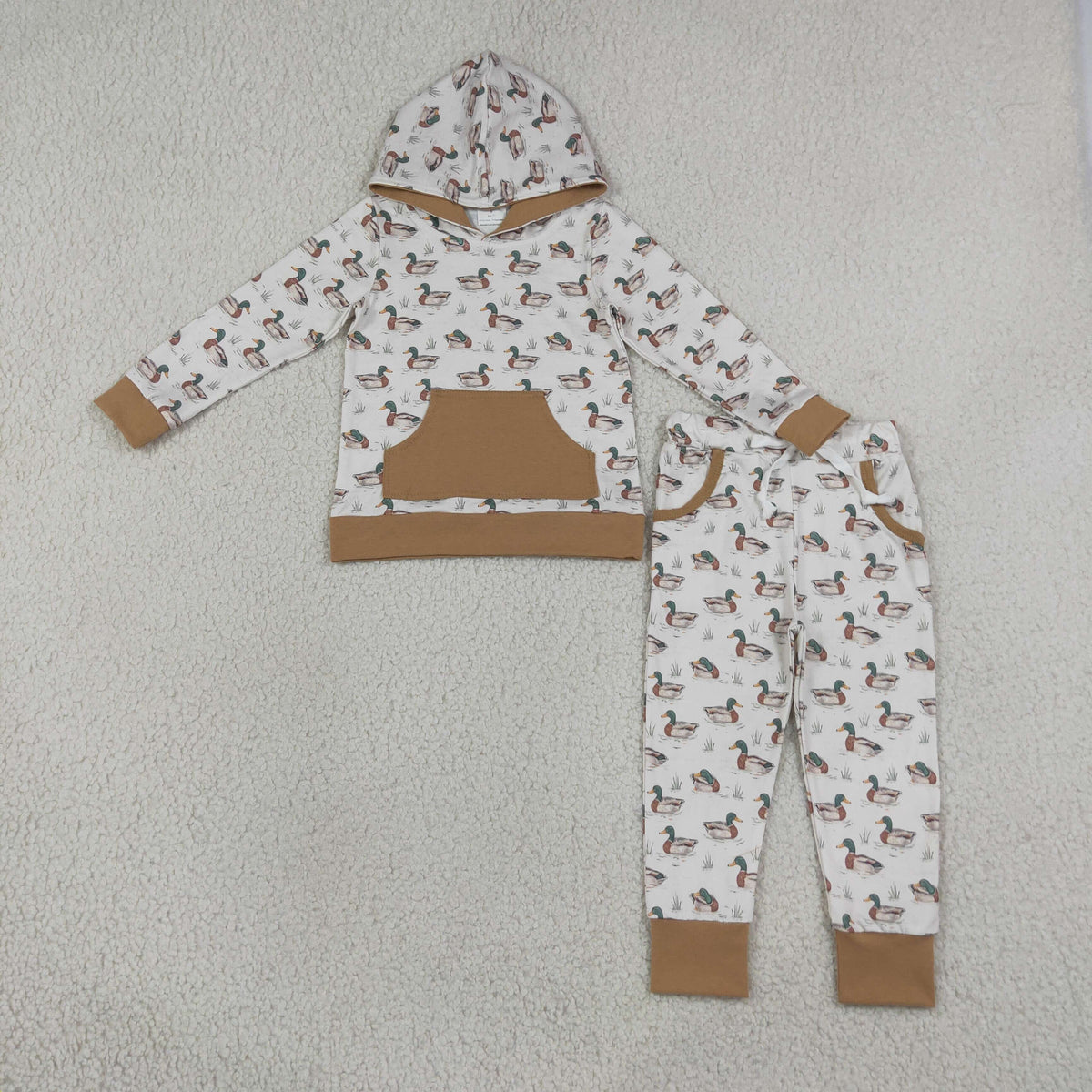 BLP1510 Hunting Mallard Ducks Boys Hoodie Set 202609 RTS